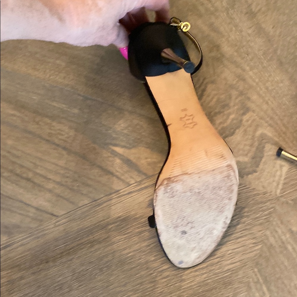 Guess Black and Gold Stiletto Heels - Picture 7 of 10